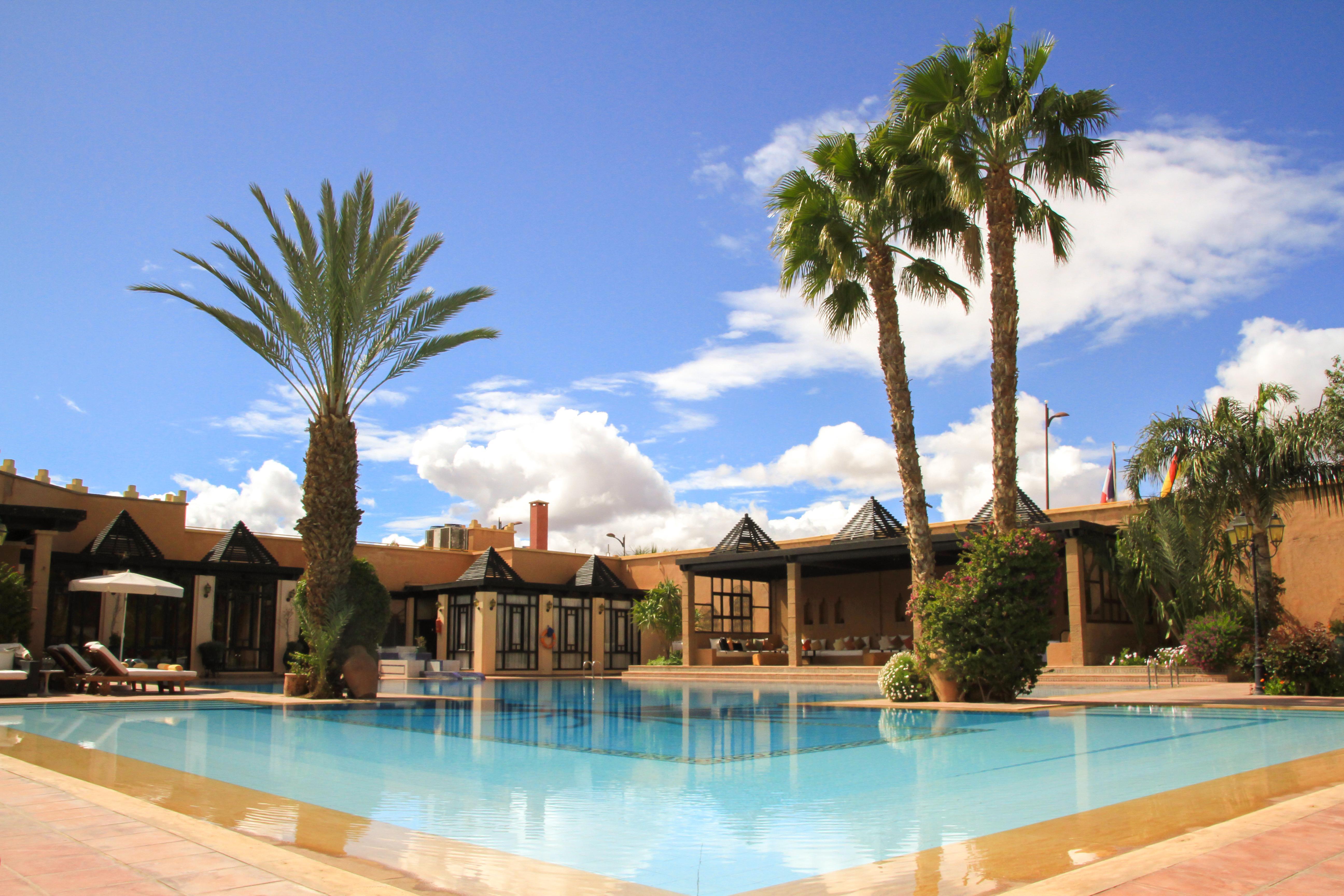 Berbere Palace Hotel Ouarzazate Exterior foto